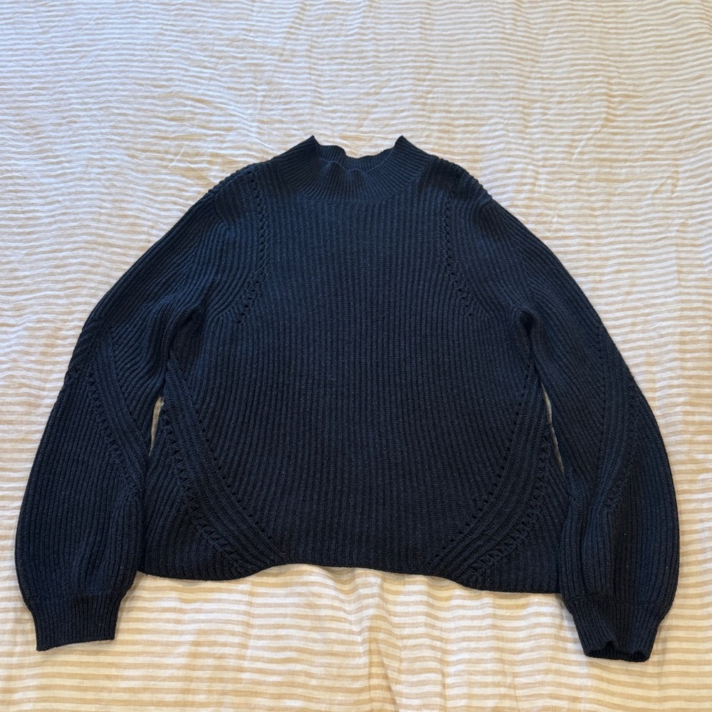 Marine Layer funnel neck sweater
